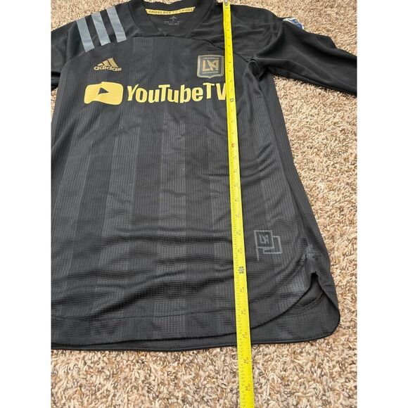 LAFC 2020 Adidas Player Issue Rossi #9 MLS 25th Anniversary Long Sleeve Jersey S - Picture 10 of 11